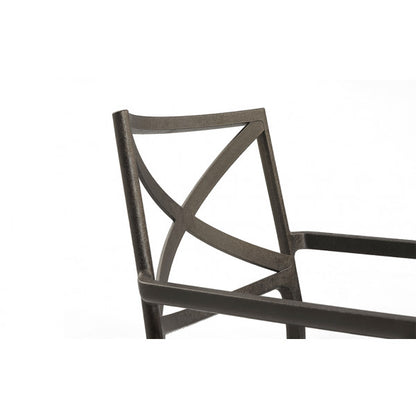 Sedia da giardino Keter Metalix colore grigio scuro