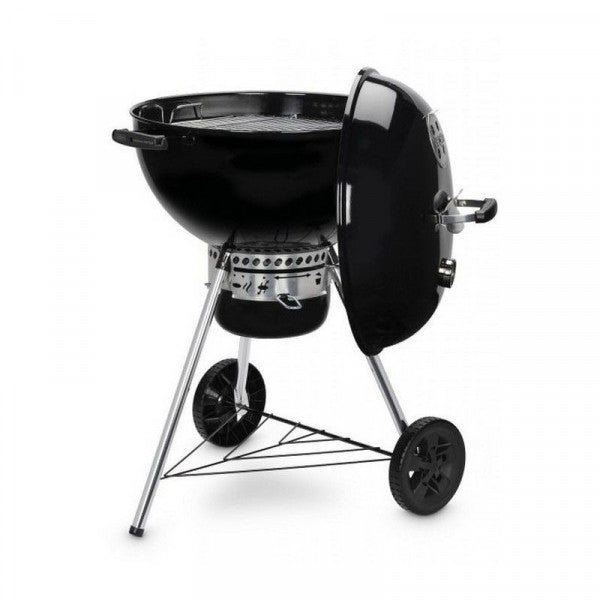 Barbecue a carbonella Weber Kettle 57 cm nero E-5730 con piastra 14201053