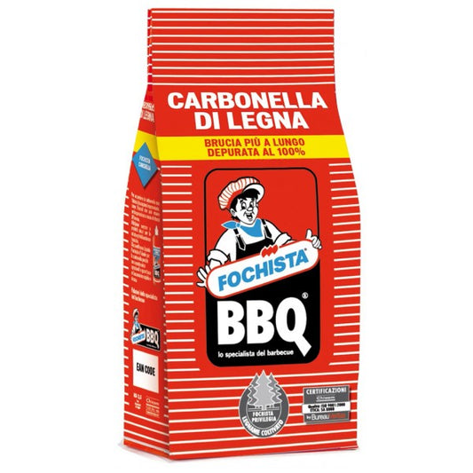 Carbone per barbecue 2,5 kg Fochista