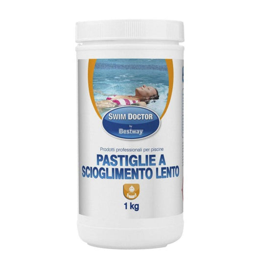 Pastiglie di cloro a lunga durata kg 1 (20gr) Bestway 59014