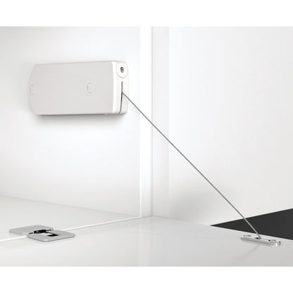 Meccanismo di apertura per ante a ribalta bianco MicroWinch Effegibrevetti