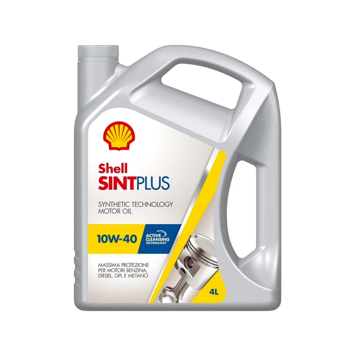 Olio Motore 10W-40 Sintetico Shell Sint Plus 4L