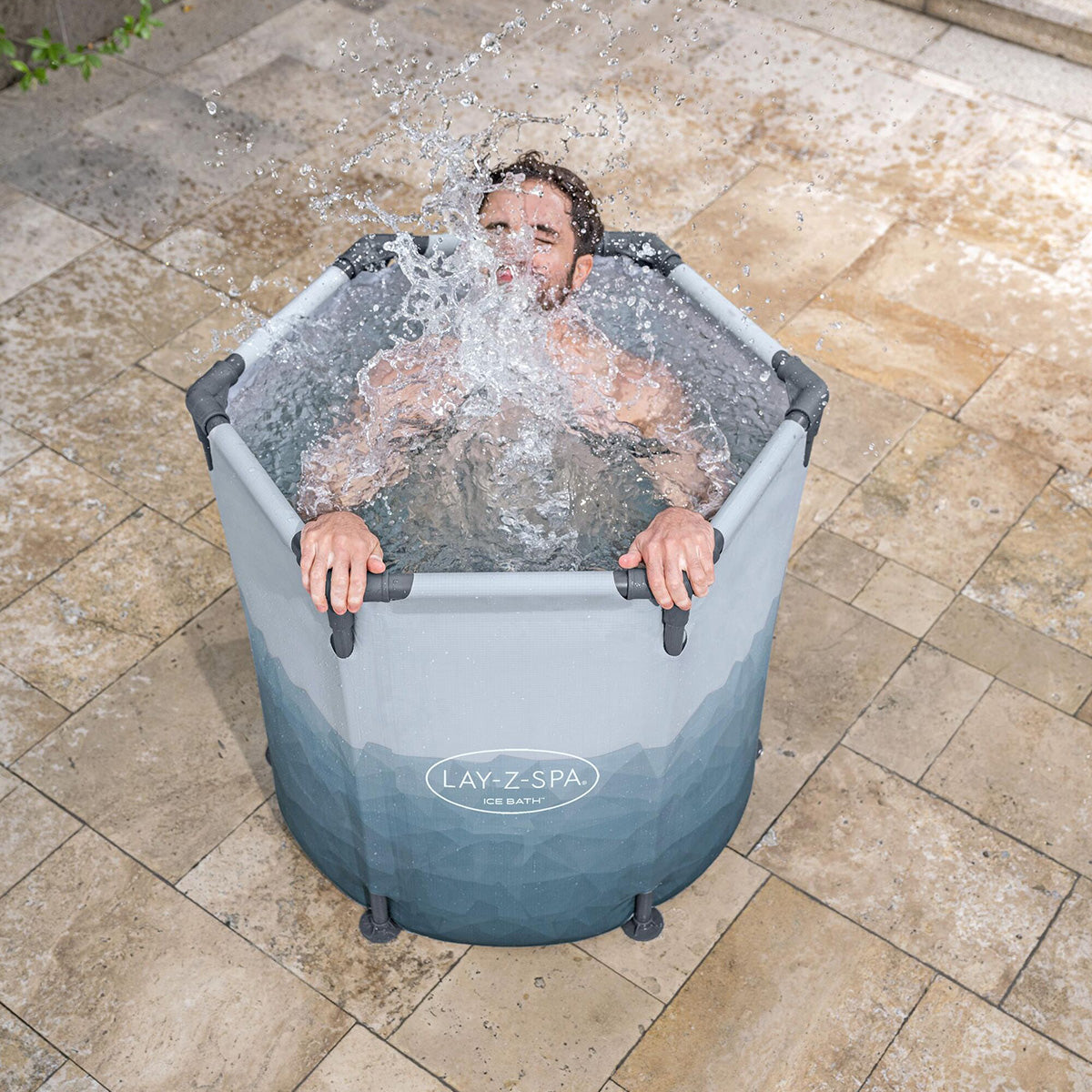Vasca ghiaccio crioterapia Bestway Lay-Z-Spa Glacial Dip 90x80 cm