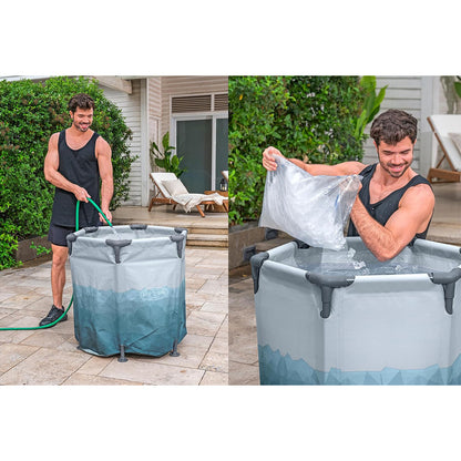 Vasca ghiaccio crioterapia Bestway Lay-Z-Spa Glacial Dip 90x80 cm
