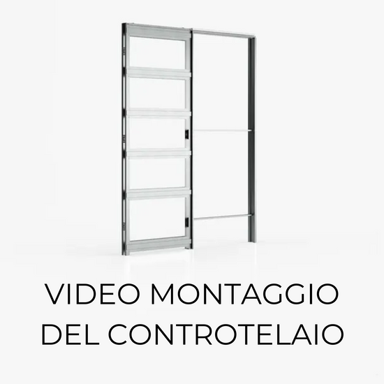 video montaggio controtelaio