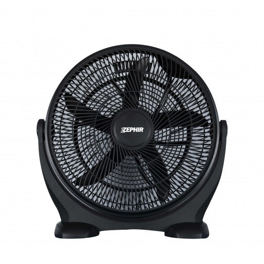 Ventilatore da pavimento Zephir ZBF04CM alta velocità nero diametro 40 cm